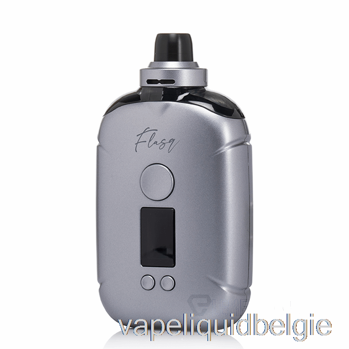 Vape Smaken Eleaf Flasq 40w Pod Mod Kit Zilver